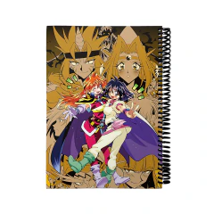 CUADERNO LIBRETA ANOTADOR A5 - LINA Y GOURRY THE SLAYERS CUA337 - comprar online