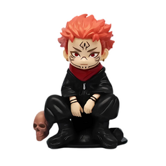 FIGURA YUJU ITADORI SENTADO 12CM - JUJUTSU KAISEN FIG36 - comprar online