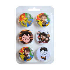 Pack De 6 Pins Prendedores - Harry Potter en internet