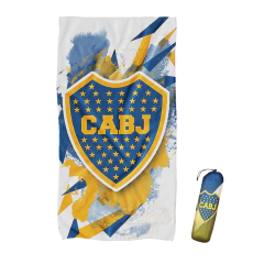 TOALLON MICROFIBRA PLAYERO acuarela - BOCA JUNIORS TOA258 - comprar online