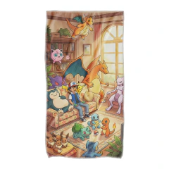 TOALLON MICROFIBRA PLAYERO POKEMON CLASICOS - POKEMON TOA357 - comprar online