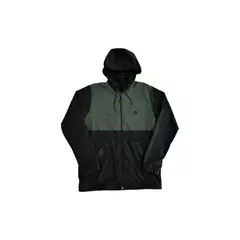 CAMPERA ROMPEVIENTO EXIT VERDE/NEGRO - DREAD