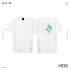 REMERA MANGA CORTA BASICS BLANCO - DREAD