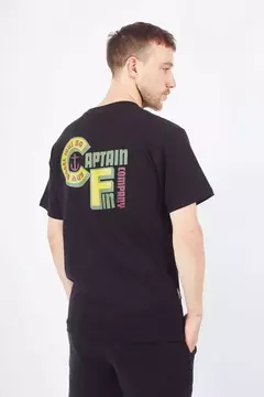 REMERA MANGA CORTA BIG LETTERS LOGO - CAPTAIN FIN - comprar online
