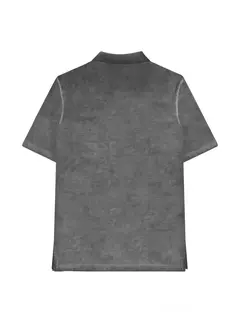 CHOMBA ALGODON WASHED GRIS - DISCOBOLO - comprar online