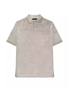 CHOMBA ALGODON WASHED BEIGE - DISCOBOLO