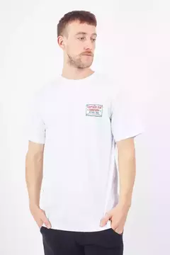 REMERA MANGA CORTA DRAINPIPES BLANCO - CAPTAIN FIN