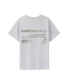 REMERA MANGA CORTA GAME ON BLANCO - IDROGENO en internet