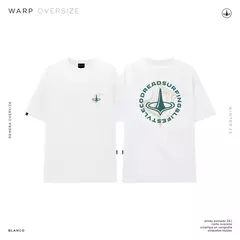 REMERA OVERSIZE WARP BLANCO - DREAD