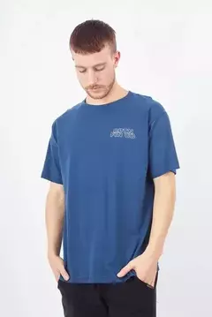REMERA MANGA CORTA TRITON AZUL - CAPTAIN FIN