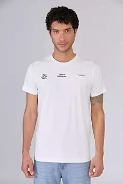 REMERTA MANGA CORTA TUNES BLANCO - BRAVO