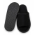 Pantufa Chinelo de Quarto Feminina Atoalhada Preto - comprar online