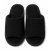 Pantufa Chinelo de Quarto Feminina Atoalhada Preto