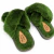 Chinelo de Quarto Feminino Aberta Modelo X - Verde Musgo na internet