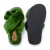 Chinelo de Quarto Feminino Aberta Modelo X - Verde Musgo - comprar online