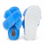 Chinelo de Quarto Feminino Aberta Modelo X - Azul - Pantujama
