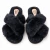 Chinelo de Quarto Feminino Aberta Modelo X - Preto na internet