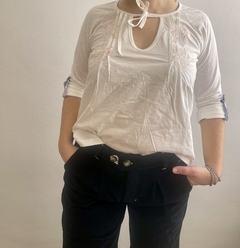 Blusa bordada - tienda online