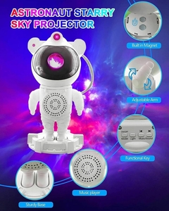 Proyector Speaker Bluetooth diseño Astronauta - comprar online
