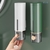 BLUE 450 Ml Manual Dispensador De Sabão Fixado Na Parede Shampoo Shower Dispenser Contém Condicionados Gel De Banho