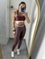 Top + calça tríade Cinamon/ pérola / van Gogh - comprar online