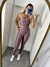 Top 3 em 1 + calça básica Rose Gold na internet