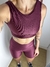 Conj Top Marcia + bermuda Açaí - comprar online