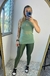 Regata Tule Verde Sálvia