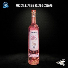 Mezcal Espadín Rosado con Oro