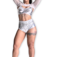 SHORTS METALIZADO