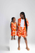 Kimono Estampado Laranja - Lume na internet