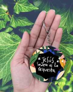 Plantillas Diseños Sublimacion Llaveros Mi Dios - comprar online