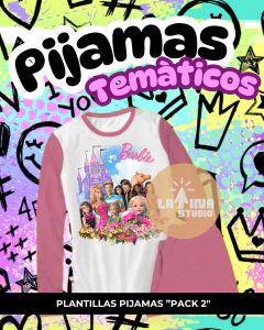 Pack #2 de Sublimación Pijamas Infantiles - comprar online