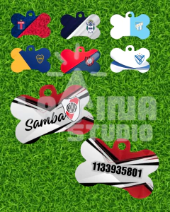 Plantillas Diseños Sublimar Huesitos Identificador Perruno - comprar online