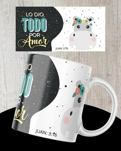 Plantillas Diseños Sublimar Tazas Frases Cristianas #1 - STUDIO LATINA