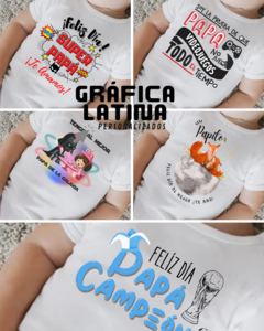 Plantillas Diseños Sublimacion Bodys Dia del Padre #1 en internet
