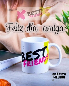 Plantillas Diseños Sublimacion Tazas Te Amo Amiga - comprar online