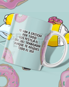 Plantillas Diseños Sublimacion Tazas Dia del Trabajador Memes - comprar online