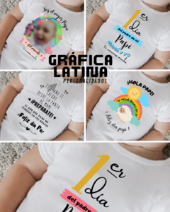 Imagen de Plantillas Diseños Sublimacion Bodys Dia del Padre #1
