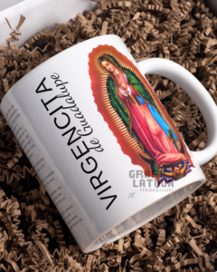 Plantillas Diseños Sublimacion Tazas Virgen de Guadalupe