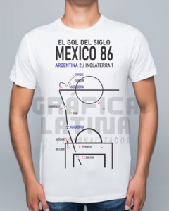 Plantillas Diseños Sublimacion Remera El Gol del Siglo