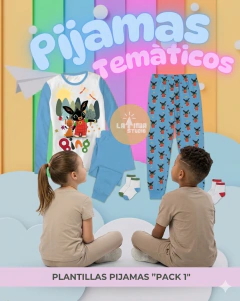 Pack #1 de Sublimación Pijamas Infantiles - comprar online