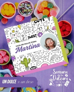 Imprimibles Diseños Cajas Golosineras Semana de la Dulzura - STUDIO LATINA