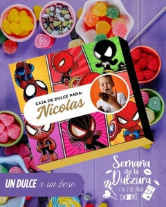 Imprimibles Diseños Cajas Golosineras Semana de la Dulzura - comprar online