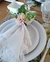 Porta guardanapo floral Cravo - kit com 2 - comprar online