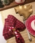 Porta guardanapo bengala de natal - kit com 6