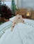 Porta guardanapo e marcardor de lugar árvore de natal em madeira- kit com 4