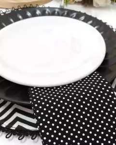 Guardanapo poá, 6 unidades