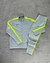 CONJUNTO DRY FIT CINZA E VERDE