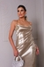 VESTIDO MÍDI CETIM ETERNAL SHINE - comprar online